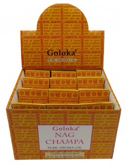 Huile parfumée Goloka 10 mL - Nag Champa