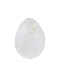 Oeuf Cristal de roche - 7,7 x 5,6 cm