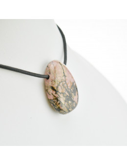 Pendentif Rhodonite