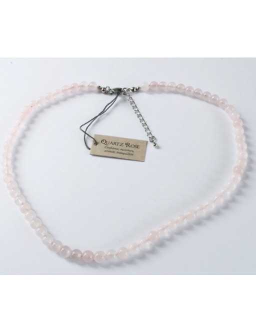 Collier perles rondes en pierre 8 mm