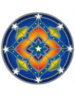 Autocollant Attrape Soleil : Mandala 1