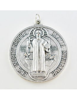 Médaille Saint Benoit métal