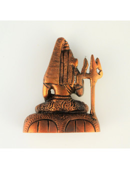 Statuette cuivre rouge divinités hindou 6 cm