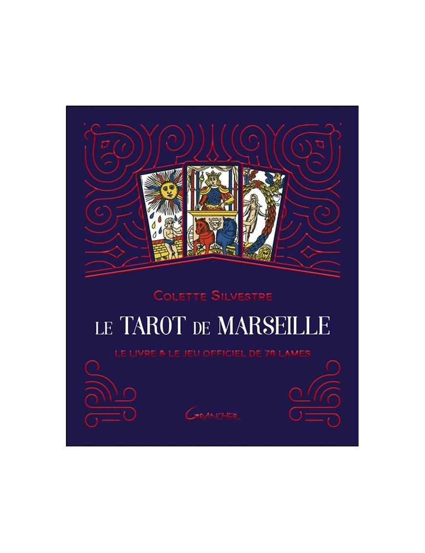 Le Tarot de Marseille - Coffret - Le livre & le jeu officiel de 78 lam
