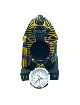 Statue égyptienne - Réveil Horloge