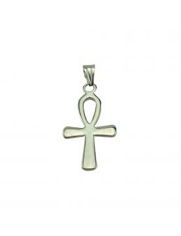 Croix Ankh - Argent 