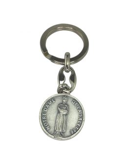 Porte-clé Notre Dame de Salette - Acier