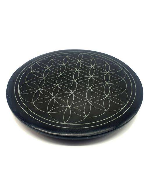 Dessous de Table Pierre Fleur de Vie 10cm Dessous de Table Pierre Fleur de Vie 10cm
