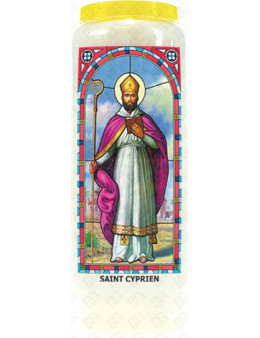 Neuvaine vitrail : Saint Cyprien