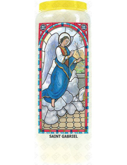 Neuvaine vitrail : Saint Gabriel