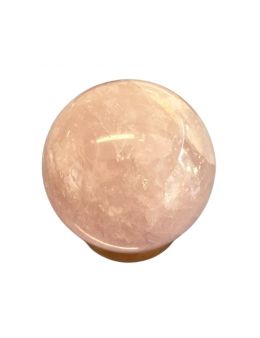 Sphère -Quartz rose