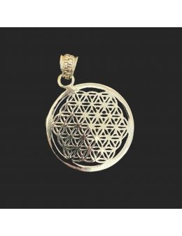 Pendentif - Fleur de vie - Argent - 30mm