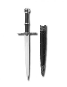 Dague médiévale - Loup - 28 cm