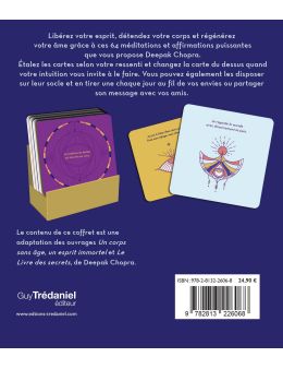 Méditations et Affirmations - 64 cartes pour éveiller votre esprit - Editions Tredaniel