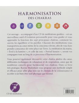 Harmonisation des chakras (CD) - Editions Exergue