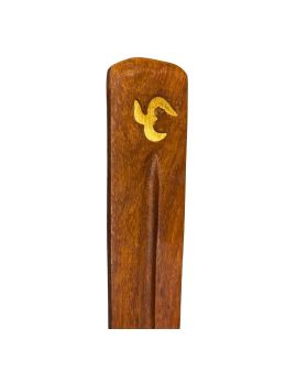 Porte encens baguette en bois Om