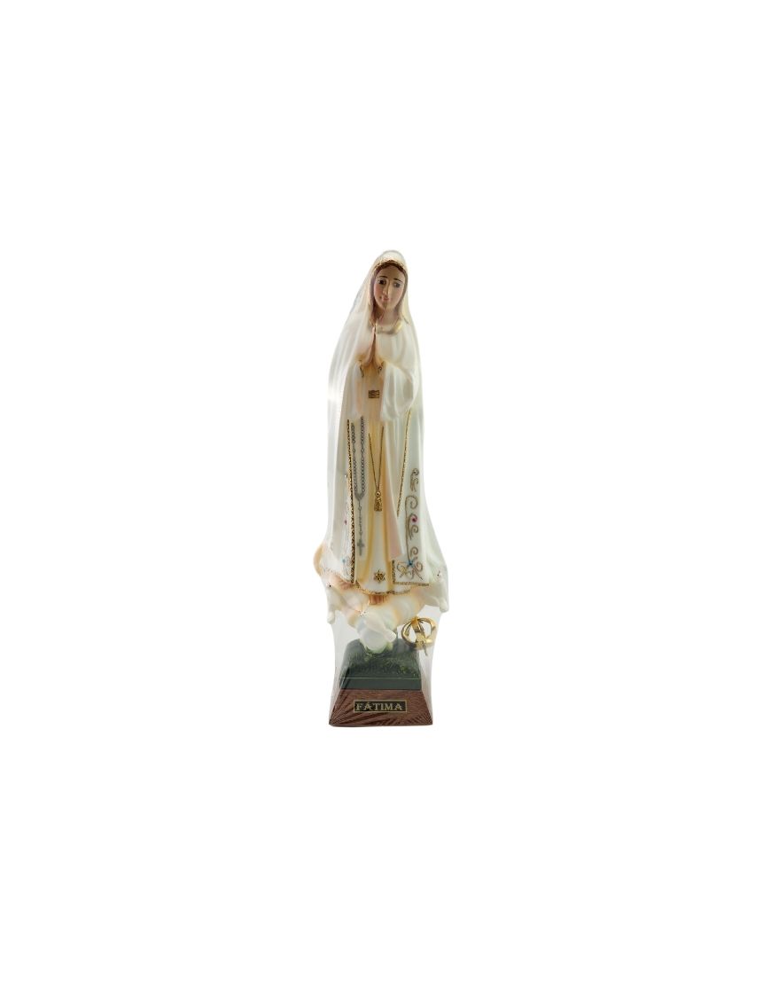 Statue Notre Dame de Fatima Décorée
