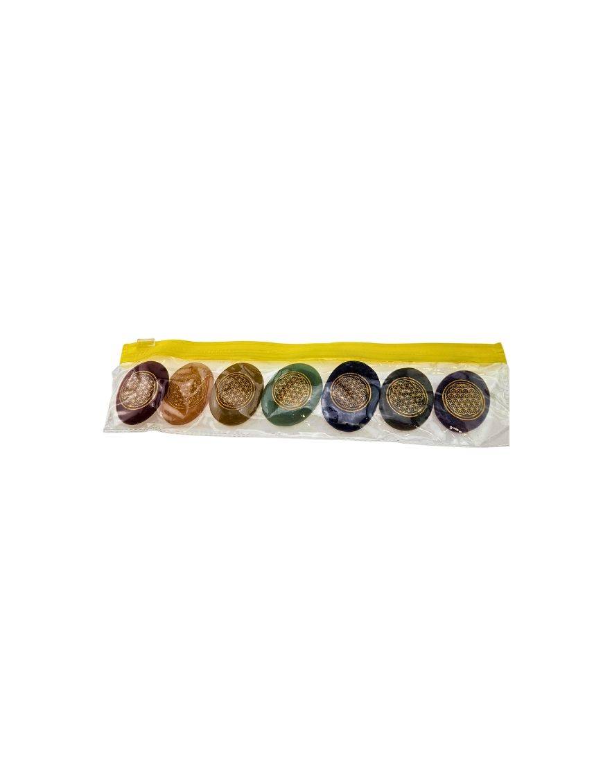 Assortiment de Galets 7 chakras