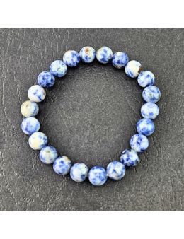 Bracelet perles 8mm - Sodalite 