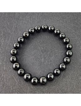 Bracelets perles - 8mm - Tourmaline noire