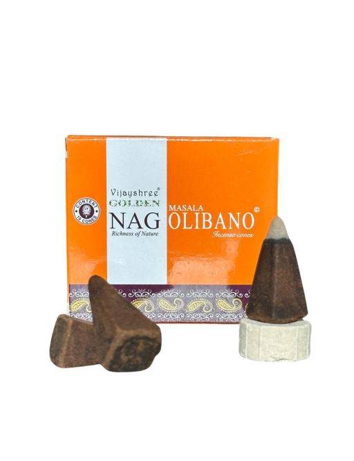 Encens Vijayshree Golden Nag Oliban cones