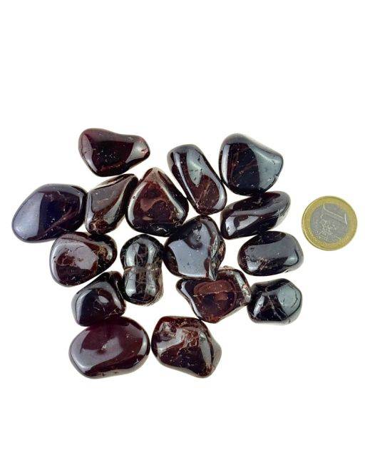 Pierre roulée - Grenat - 15-25g