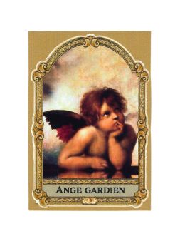 Autocollant Ange Gardien - 9x12.5