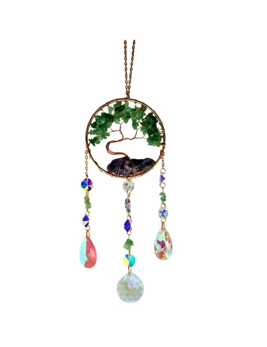 Attrape rêves Arbre de Vie Aventurine 