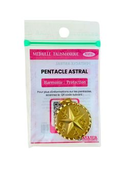 Médaille talismanique - Pentacle Astral