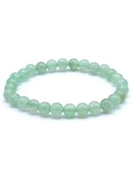 Bracelet Aventurine Verte perles 6mm