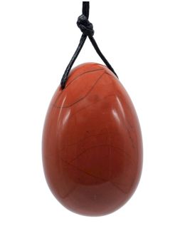 Oeuf de Yoni Jaspe Rouge 4.5cm