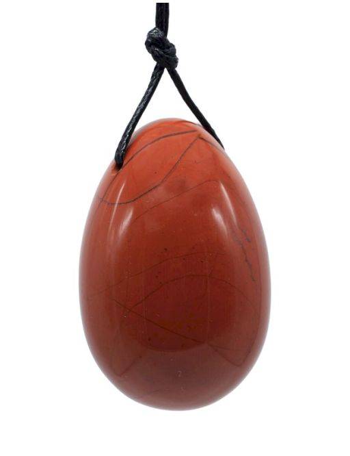 Oeuf de Yoni Jaspe Rouge 4.5cm
