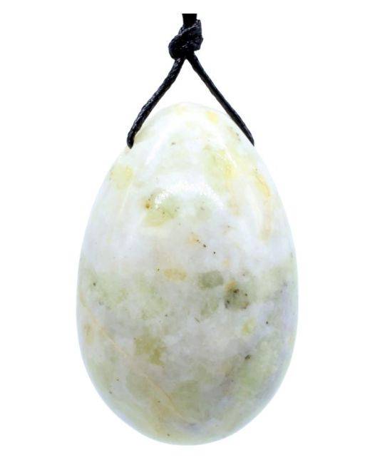 Oeuf de Yoni Jade Verte 4.5cm
