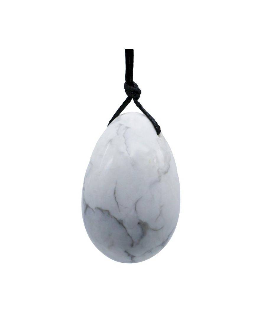 Oeuf de Yoni Howlite 4.5cm