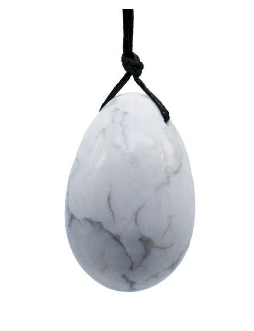 Oeuf de Yoni Howlite 4.5cm
