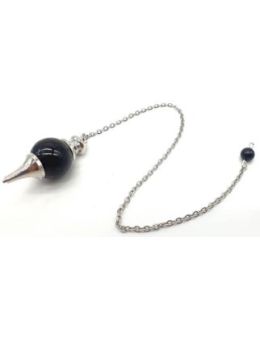 Pendule sphère Tourmaline Noire 4cm