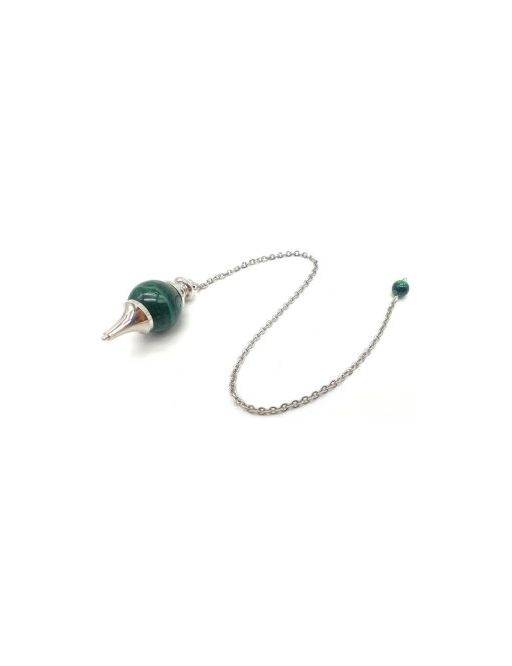 Pendule sphère Malachite 4cm