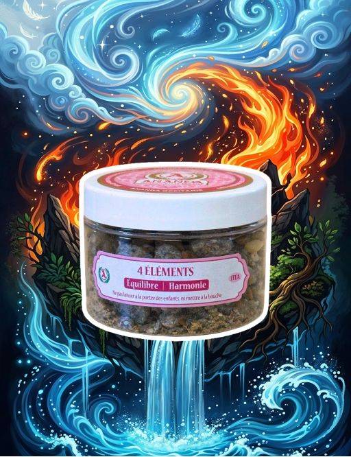 Encens 4 éléments - Mélange de résines - 115 g