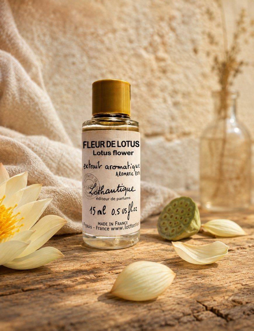 Extrait aromatique de Fleur de lotus - 15ml