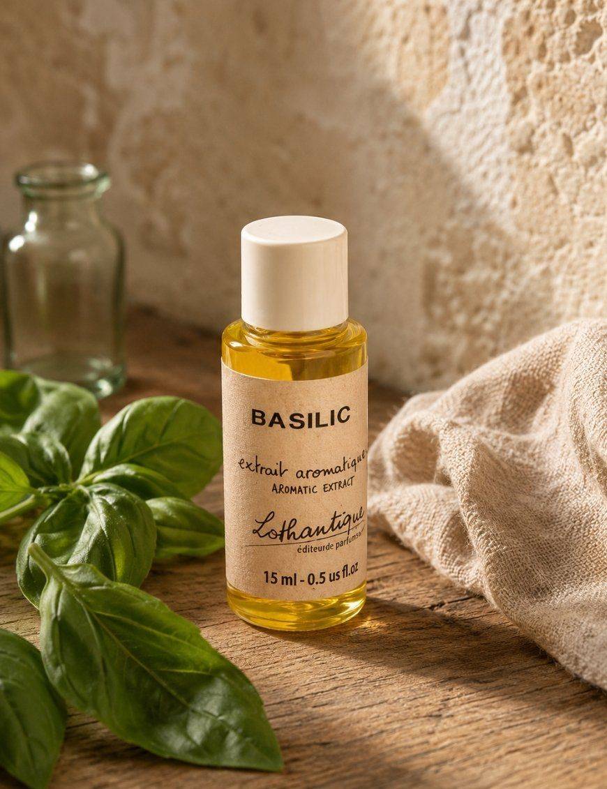 Extrait aromatique de Basilic Frais - 15ml