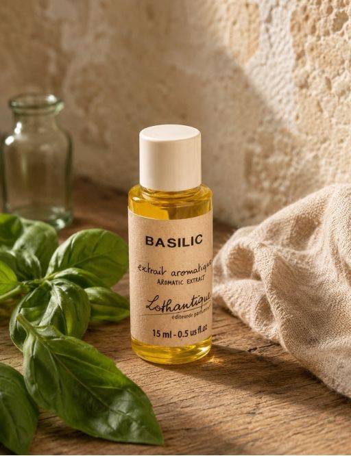 Extrait aromatique de Basilic Frais - 15ml