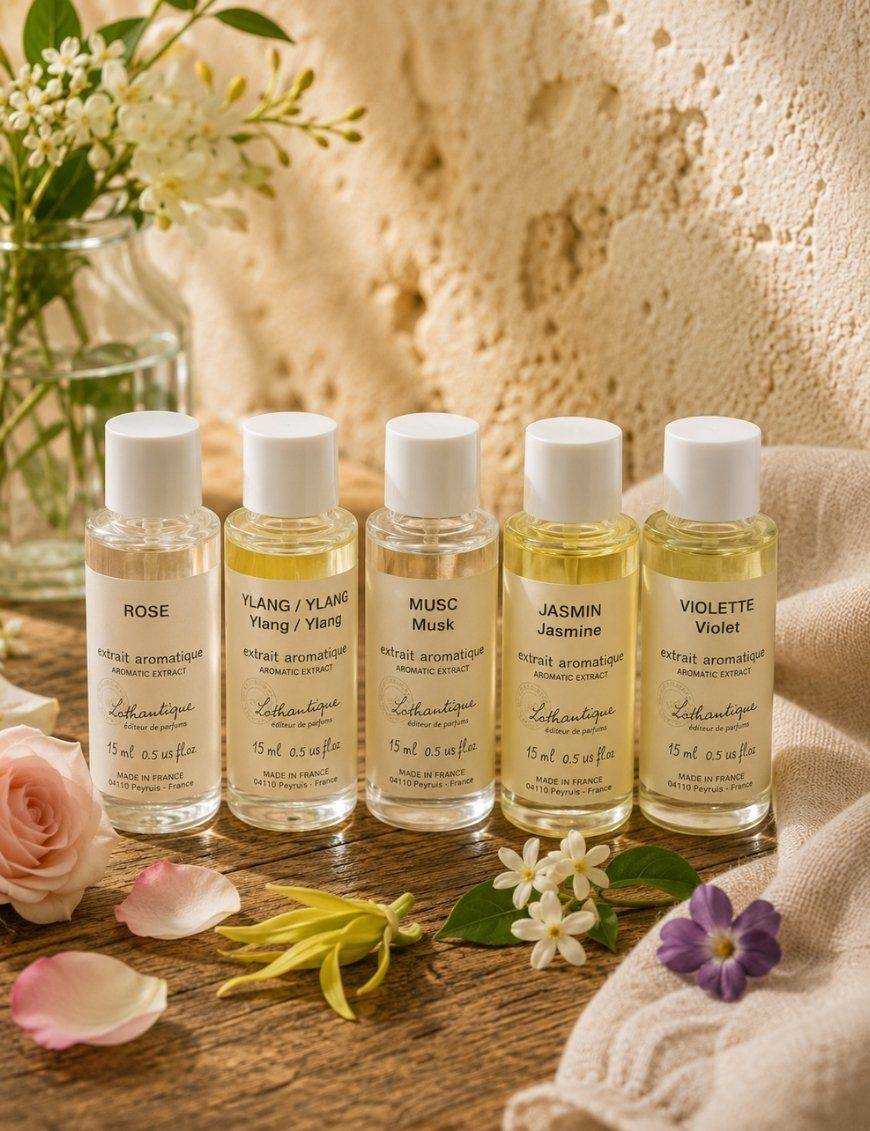 Lot promotionnel d'extraits aromatiques Lothantique - Harmonie et bien-être