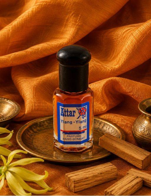 Essence concentrée d'Inde - Attar - Ylang Ylang - 5mL