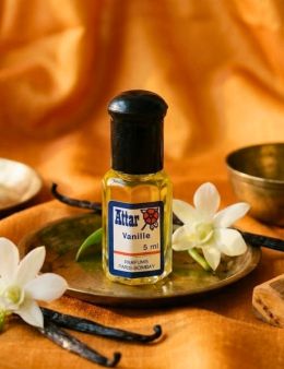Essence concentrée d'Inde - Attar - Vanille - 5mL