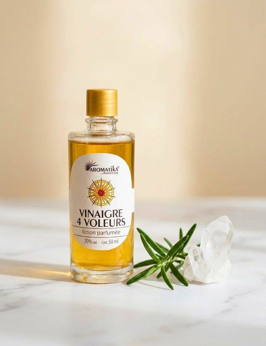 Lotion parfumée - flacon 50 ml - Vinaigre des 4 voleurs