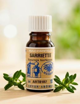 Huile essentielle de Sarriette 10 ml avec Compte-gouttes
