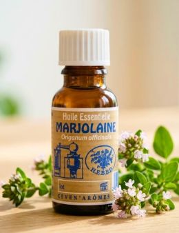 Huile essentielle de Marjolaine 20 ml avec Compte-gouttes