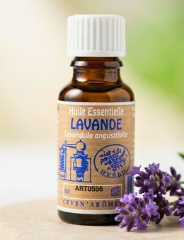 Huile essentielle de Lavande 20 ml avec Compte-gouttes