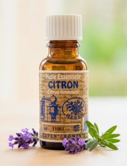 Huile essentielle de Citron 20 mL avec Compte-goutte