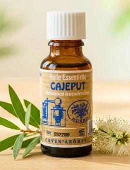 Huile essentielle de Cajeput 20 mL avec Compte-goutte
